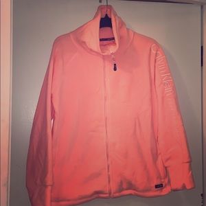 Bright pink Calvin Klein jacket